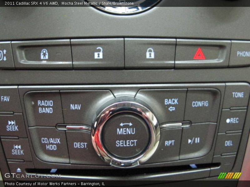 Mocha Steel Metallic / Shale/Brownstone 2011 Cadillac SRX 4 V6 AWD