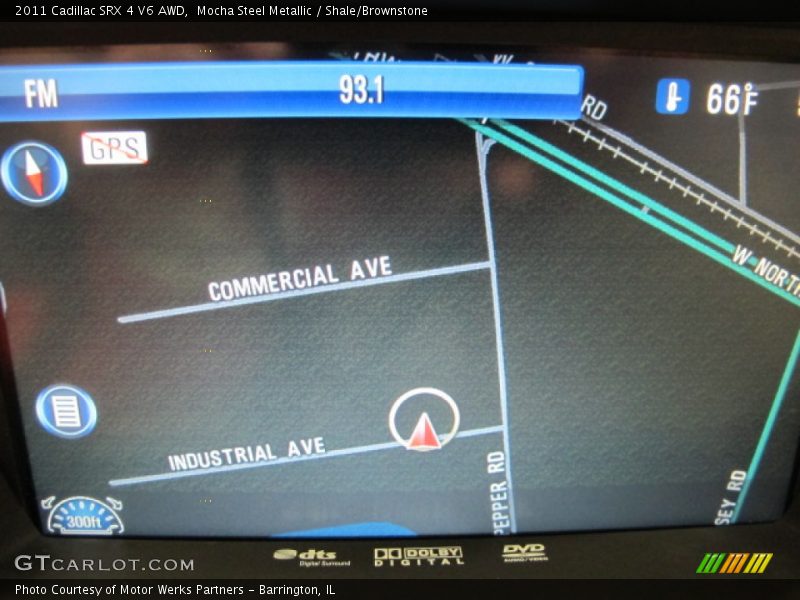 Mocha Steel Metallic / Shale/Brownstone 2011 Cadillac SRX 4 V6 AWD