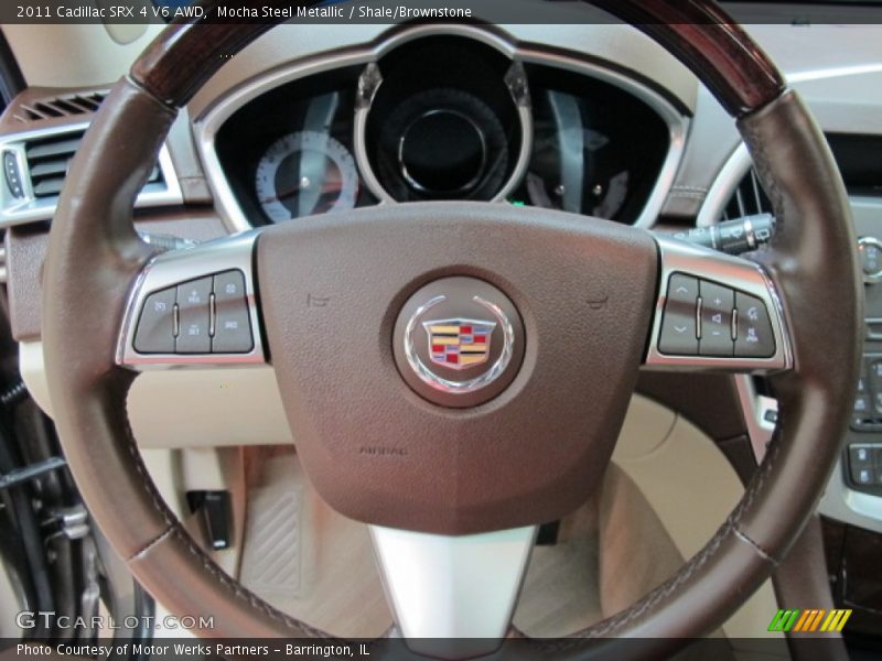 Mocha Steel Metallic / Shale/Brownstone 2011 Cadillac SRX 4 V6 AWD