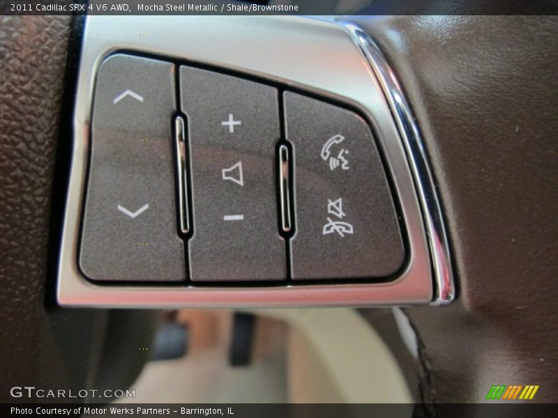 Mocha Steel Metallic / Shale/Brownstone 2011 Cadillac SRX 4 V6 AWD