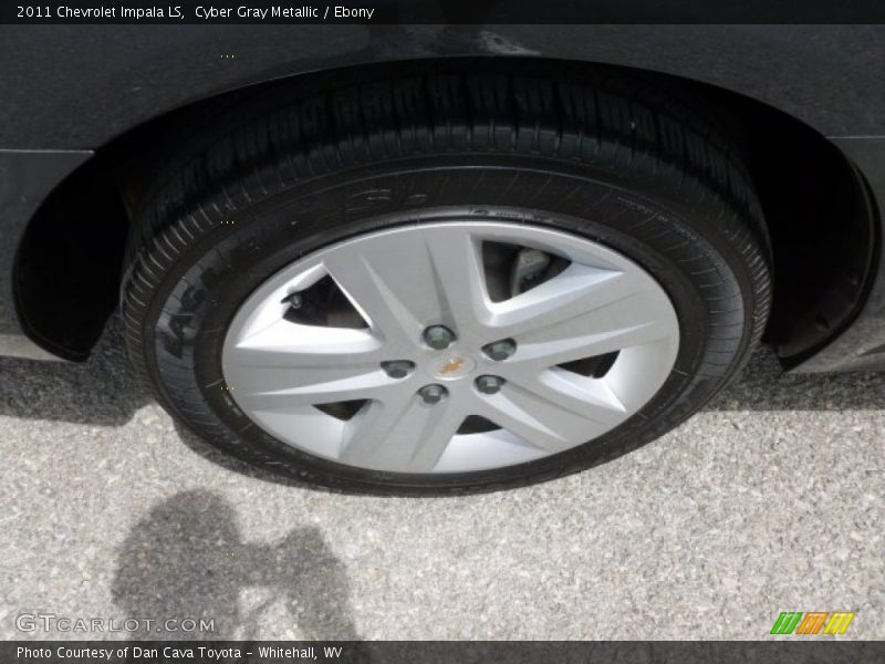 Cyber Gray Metallic / Ebony 2011 Chevrolet Impala LS