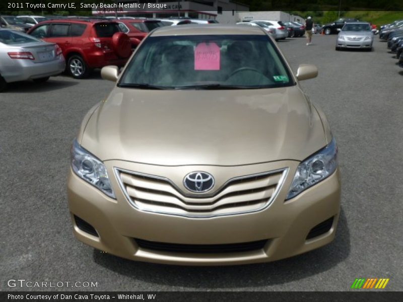 Sandy Beach Metallic / Bisque 2011 Toyota Camry LE