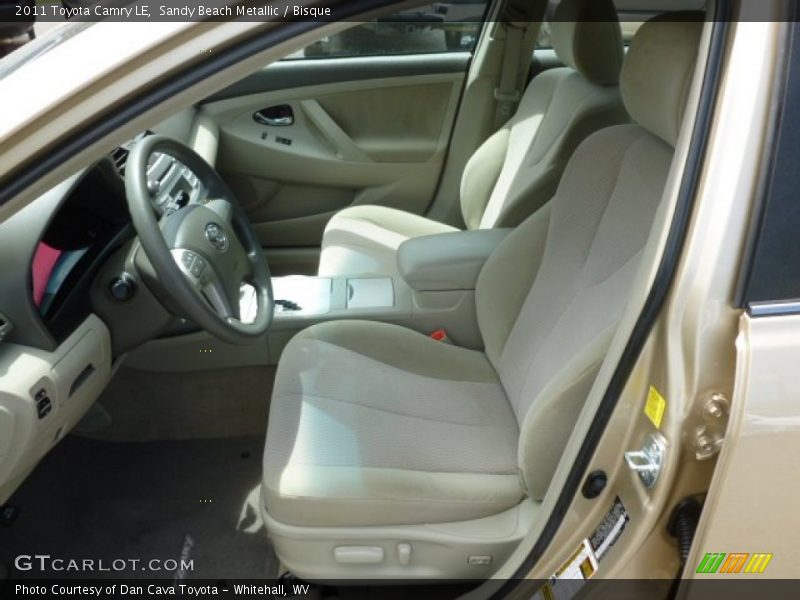 Sandy Beach Metallic / Bisque 2011 Toyota Camry LE
