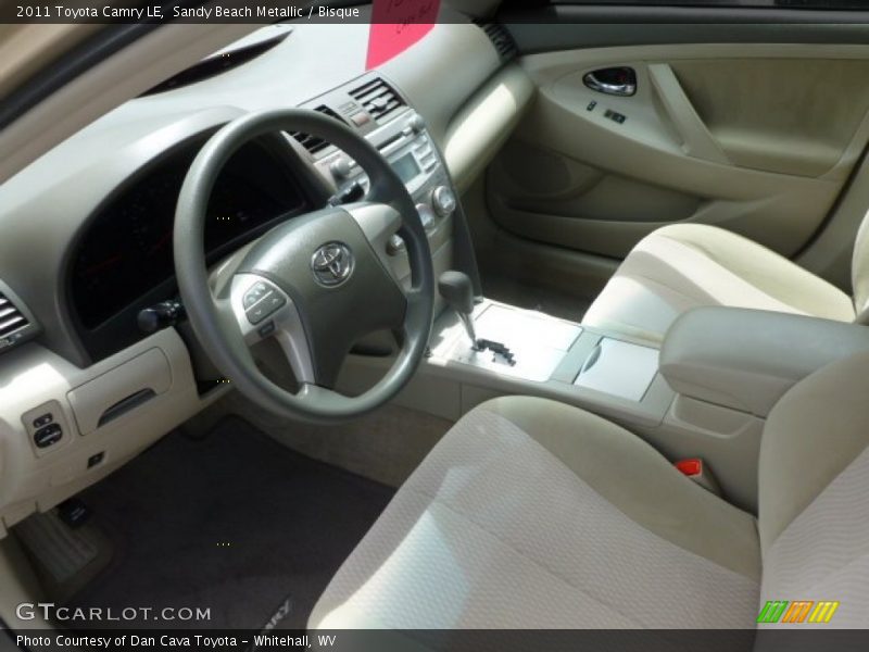 Sandy Beach Metallic / Bisque 2011 Toyota Camry LE