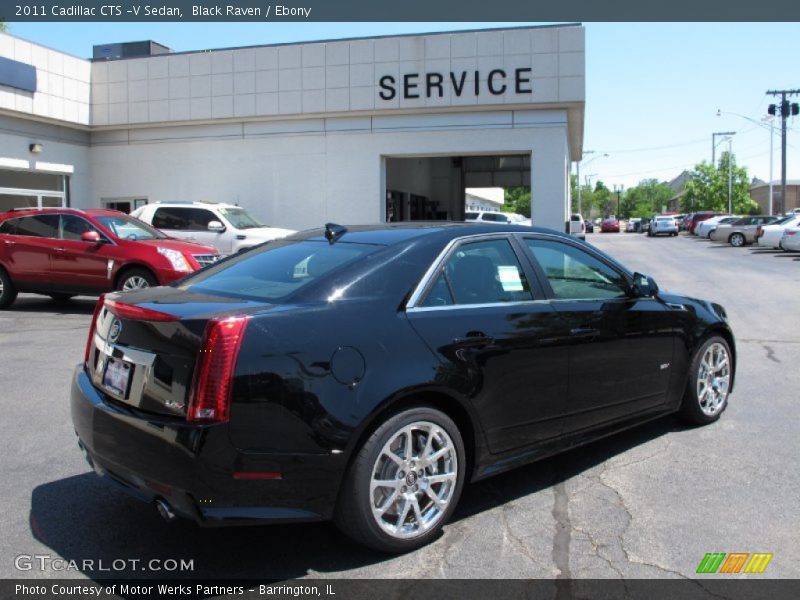 Black Raven / Ebony 2011 Cadillac CTS -V Sedan