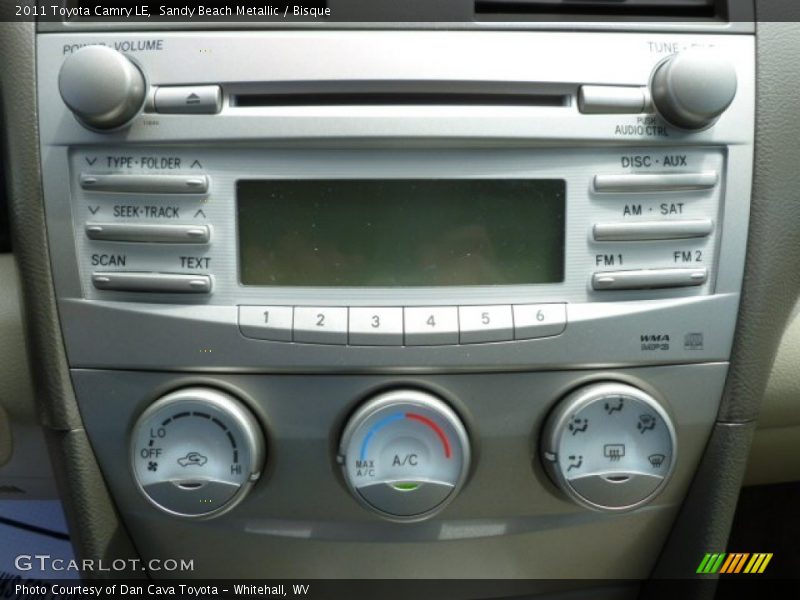 Sandy Beach Metallic / Bisque 2011 Toyota Camry LE