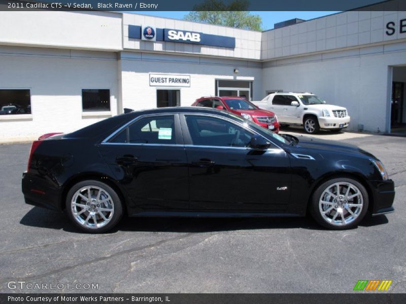 Black Raven / Ebony 2011 Cadillac CTS -V Sedan