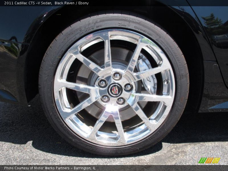 Black Raven / Ebony 2011 Cadillac CTS -V Sedan