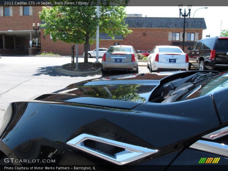 Black Raven / Ebony 2011 Cadillac CTS -V Sedan