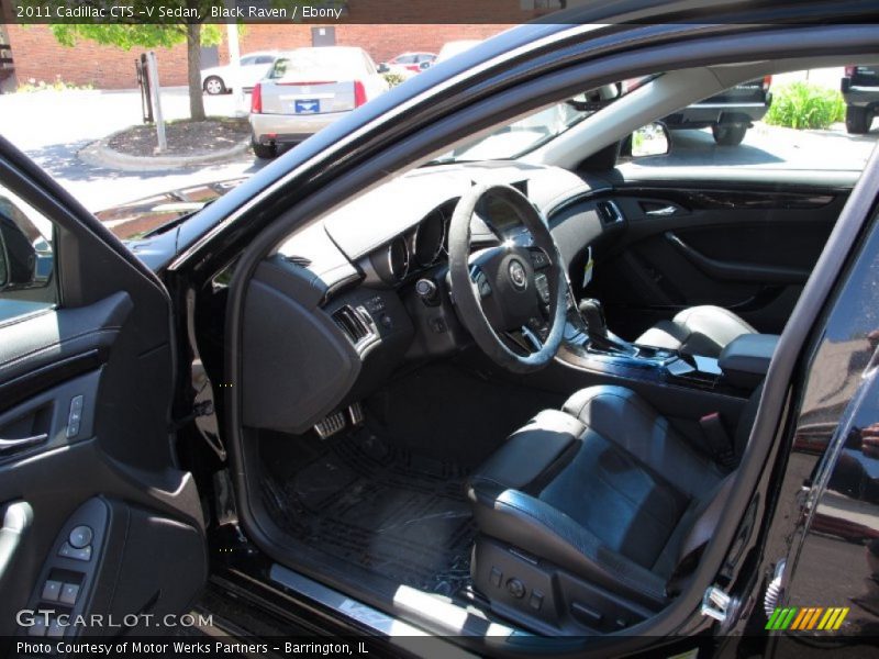 Black Raven / Ebony 2011 Cadillac CTS -V Sedan