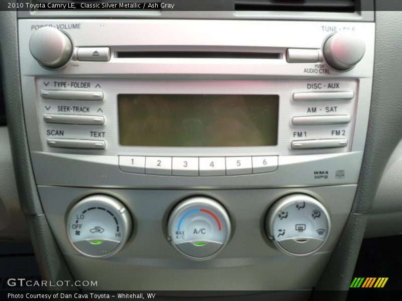 Classic Silver Metallic / Ash Gray 2010 Toyota Camry LE