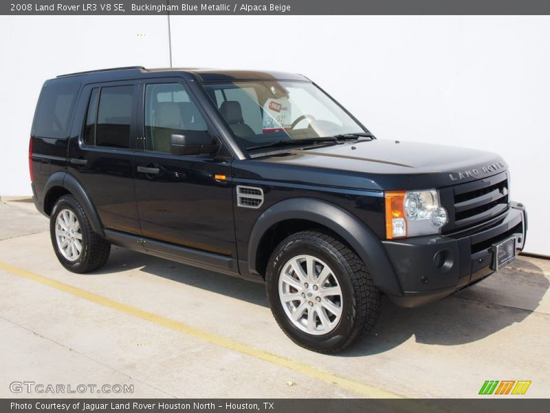 Buckingham Blue Metallic / Alpaca Beige 2008 Land Rover LR3 V8 SE