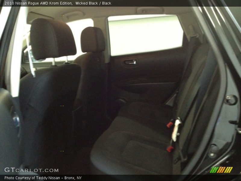 Wicked Black / Black 2010 Nissan Rogue AWD Krom Edition