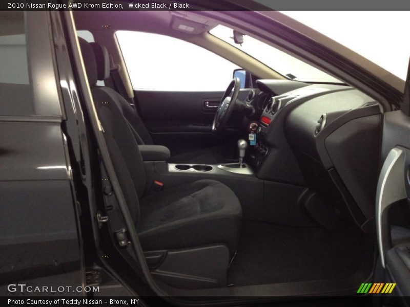 Wicked Black / Black 2010 Nissan Rogue AWD Krom Edition