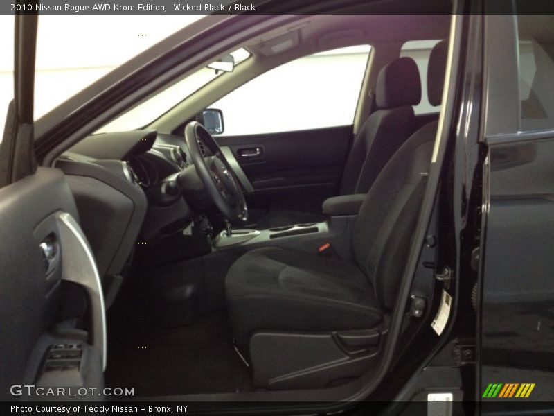 Wicked Black / Black 2010 Nissan Rogue AWD Krom Edition