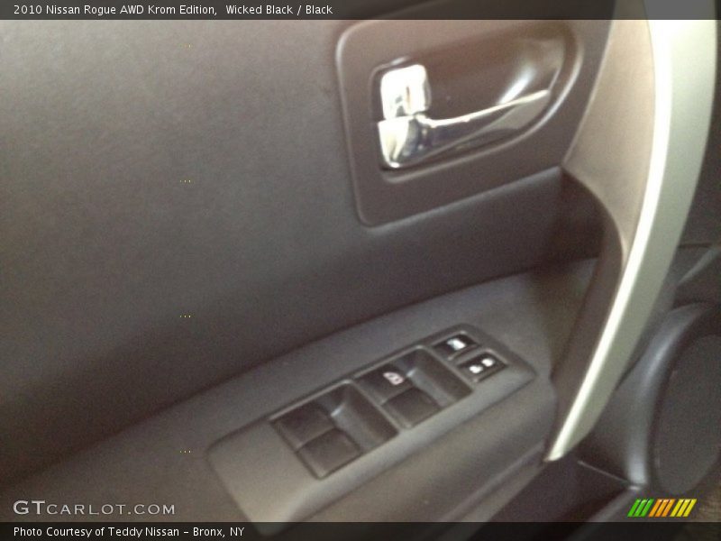 Wicked Black / Black 2010 Nissan Rogue AWD Krom Edition