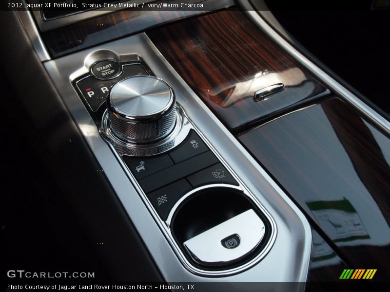 Stratus Grey Metallic / Ivory/Warm Charcoal 2012 Jaguar XF Portfolio