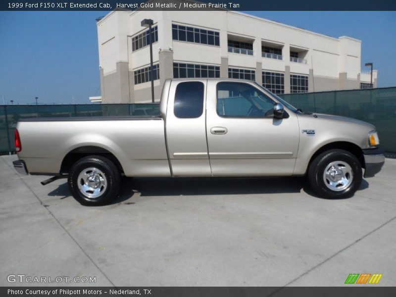  1999 F150 XLT Extended Cab Harvest Gold Metallic