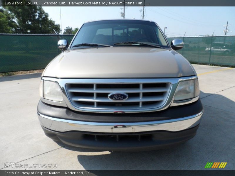 Harvest Gold Metallic / Medium Prairie Tan 1999 Ford F150 XLT Extended Cab