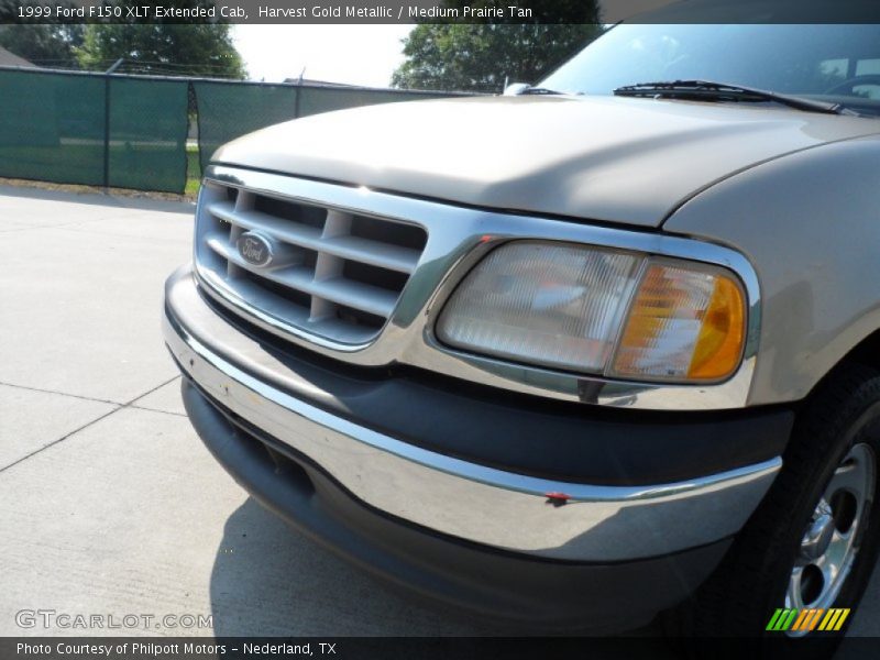 Harvest Gold Metallic / Medium Prairie Tan 1999 Ford F150 XLT Extended Cab