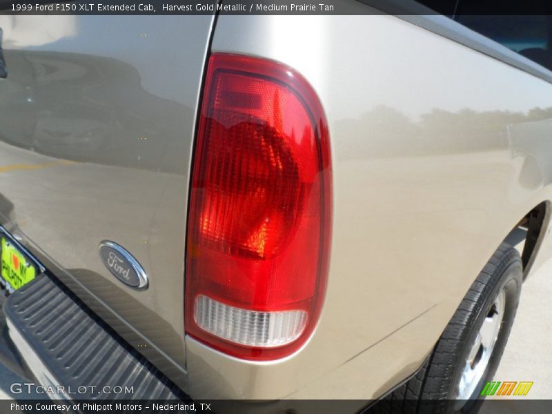 Harvest Gold Metallic / Medium Prairie Tan 1999 Ford F150 XLT Extended Cab