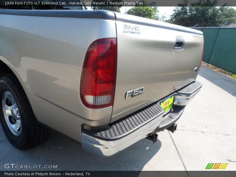 Harvest Gold Metallic / Medium Prairie Tan 1999 Ford F150 XLT Extended Cab