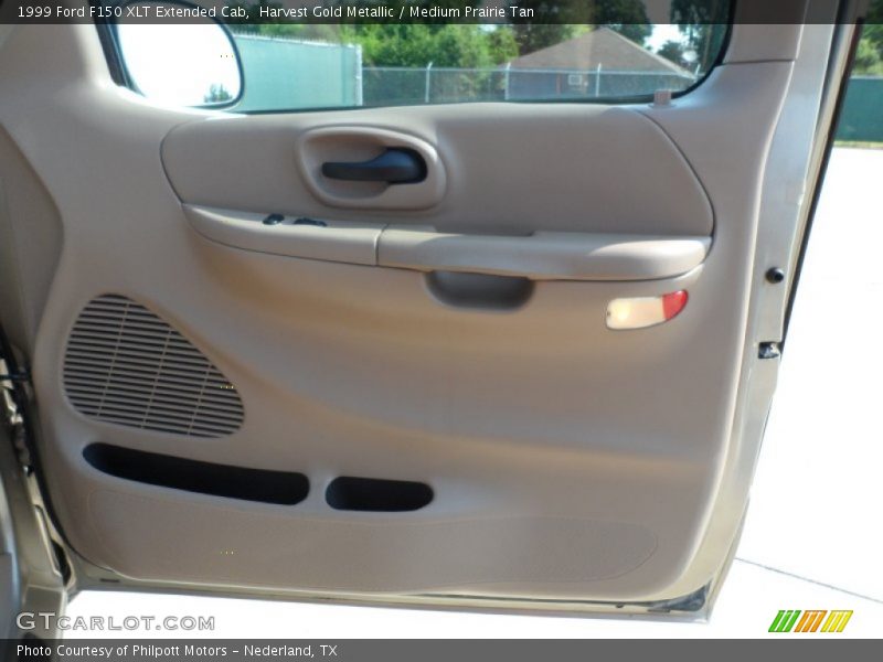 Harvest Gold Metallic / Medium Prairie Tan 1999 Ford F150 XLT Extended Cab