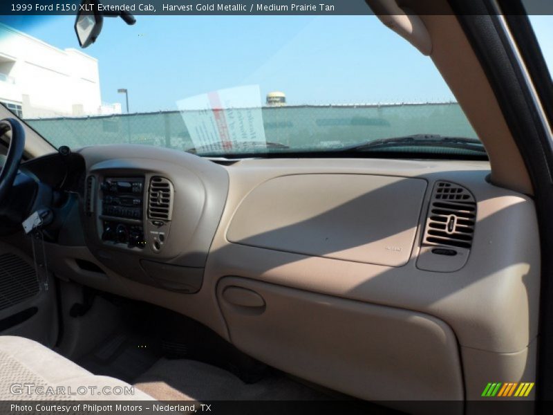 Harvest Gold Metallic / Medium Prairie Tan 1999 Ford F150 XLT Extended Cab