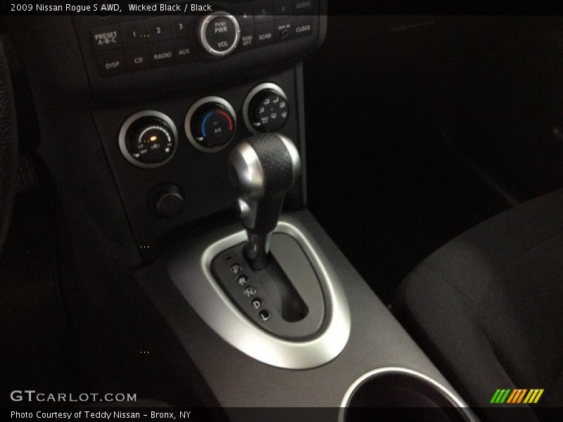 Wicked Black / Black 2009 Nissan Rogue S AWD