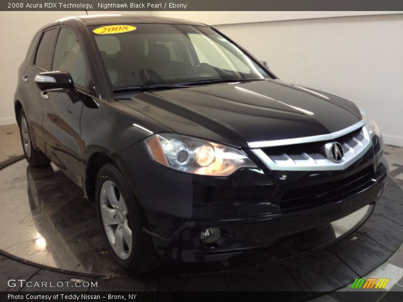 Nighthawk Black Pearl / Ebony 2008 Acura RDX Technology
