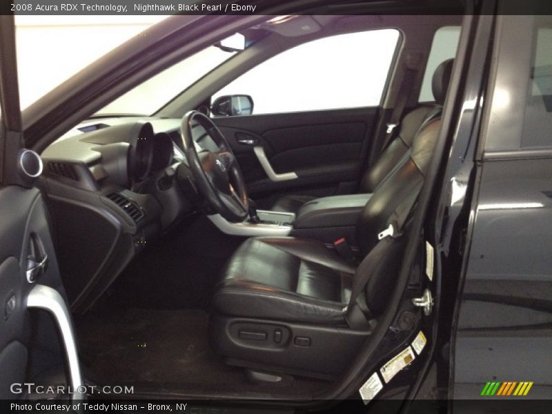 Nighthawk Black Pearl / Ebony 2008 Acura RDX Technology