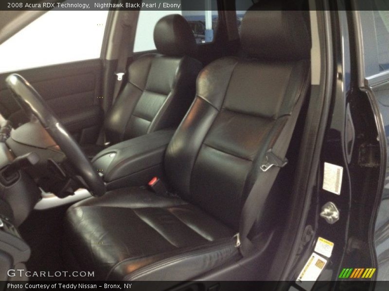 Nighthawk Black Pearl / Ebony 2008 Acura RDX Technology