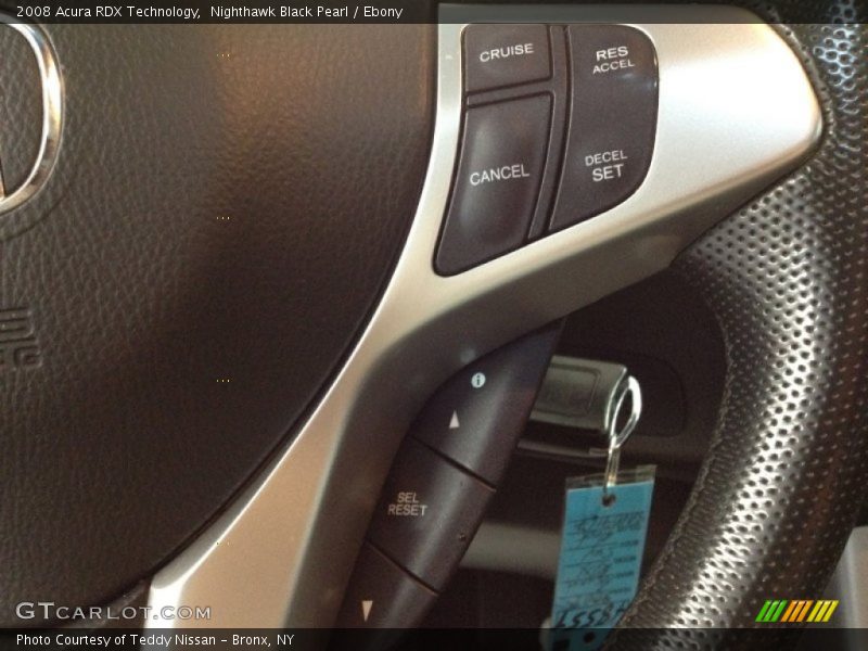 Nighthawk Black Pearl / Ebony 2008 Acura RDX Technology