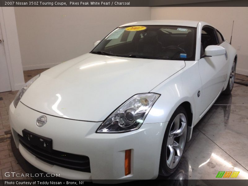 Pikes Peak White Pearl / Charcoal 2007 Nissan 350Z Touring Coupe