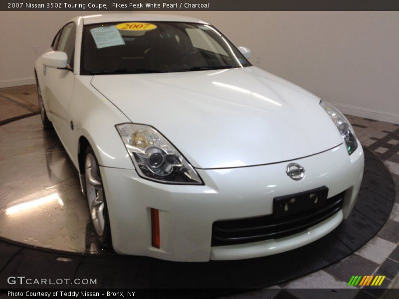 Pikes Peak White Pearl / Charcoal 2007 Nissan 350Z Touring Coupe