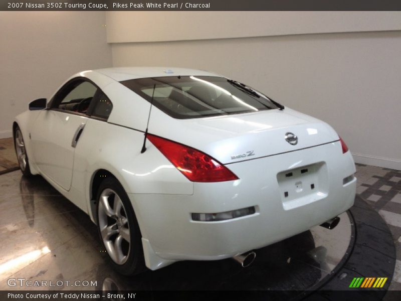 Pikes Peak White Pearl / Charcoal 2007 Nissan 350Z Touring Coupe