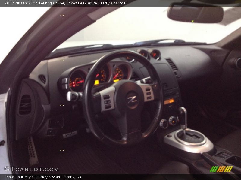 Pikes Peak White Pearl / Charcoal 2007 Nissan 350Z Touring Coupe