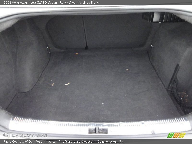 Reflex Silver Metallic / Black 2002 Volkswagen Jetta GLS TDI Sedan