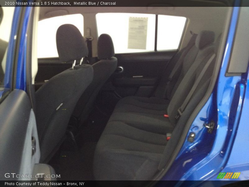 Metallic Blue / Charcoal 2010 Nissan Versa 1.8 S Hatchback