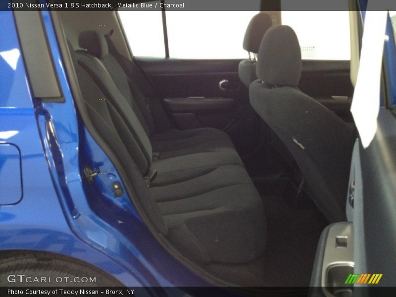 Metallic Blue / Charcoal 2010 Nissan Versa 1.8 S Hatchback