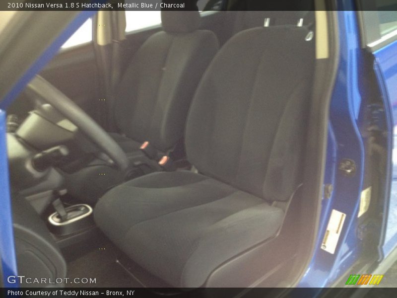 Metallic Blue / Charcoal 2010 Nissan Versa 1.8 S Hatchback