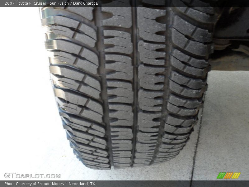 Sun Fusion / Dark Charcoal 2007 Toyota FJ Cruiser
