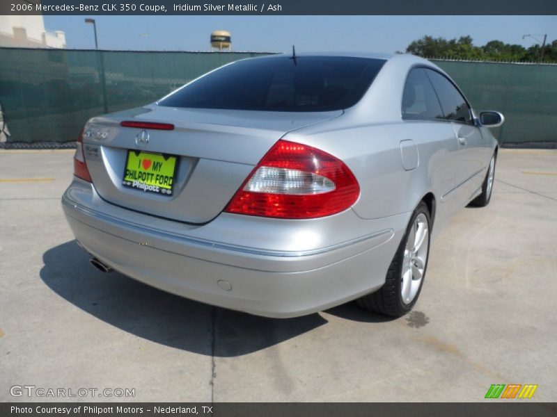 Iridium Silver Metallic / Ash 2006 Mercedes-Benz CLK 350 Coupe