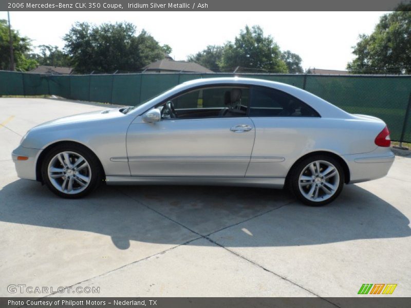 Iridium Silver Metallic / Ash 2006 Mercedes-Benz CLK 350 Coupe