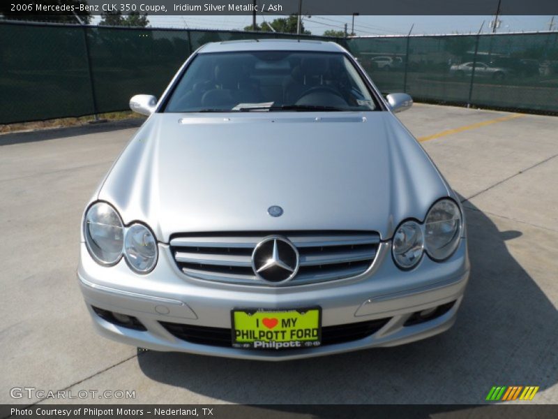 Iridium Silver Metallic / Ash 2006 Mercedes-Benz CLK 350 Coupe