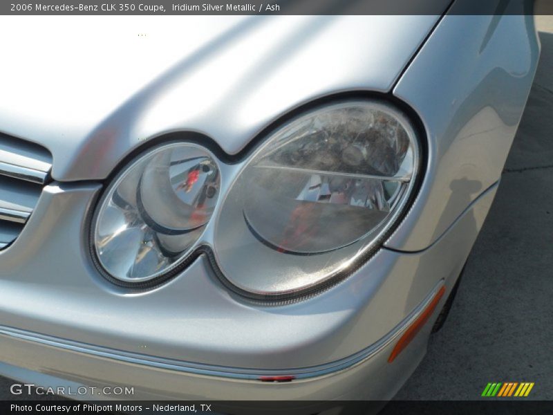 Iridium Silver Metallic / Ash 2006 Mercedes-Benz CLK 350 Coupe