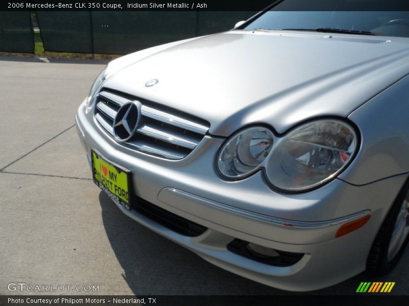 Iridium Silver Metallic / Ash 2006 Mercedes-Benz CLK 350 Coupe