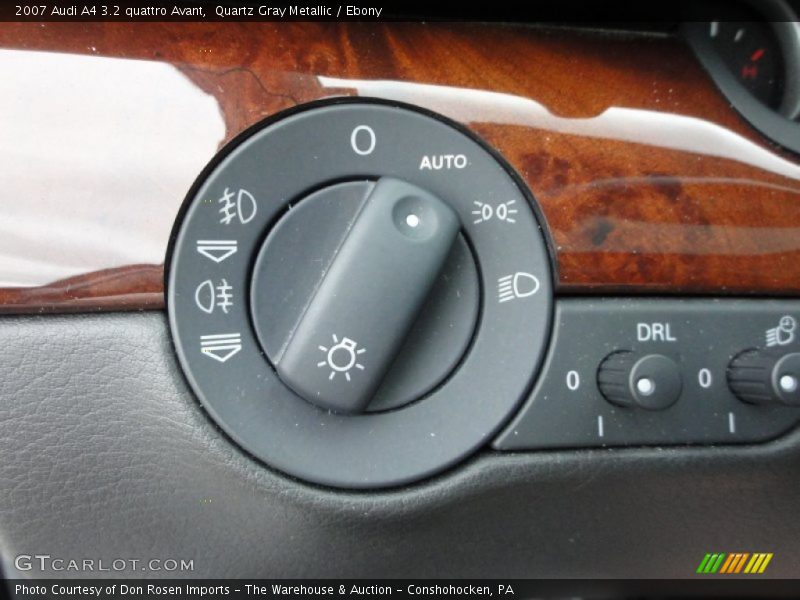 Controls of 2007 A4 3.2 quattro Avant