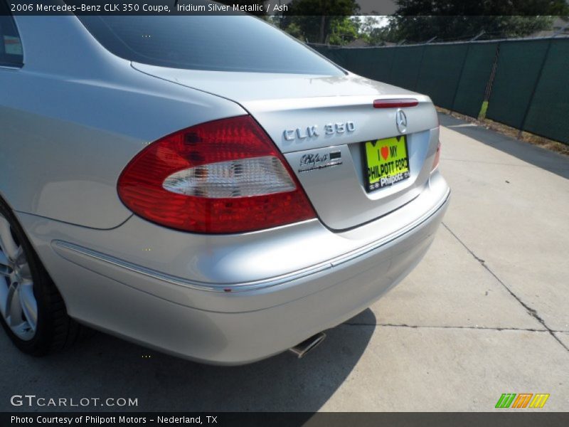 Iridium Silver Metallic / Ash 2006 Mercedes-Benz CLK 350 Coupe