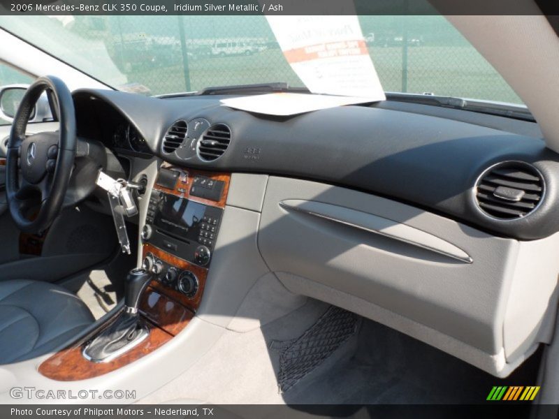 Iridium Silver Metallic / Ash 2006 Mercedes-Benz CLK 350 Coupe